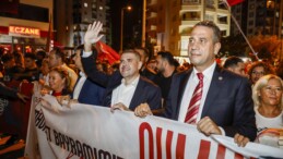 MEZİTLİ’DE CUMHURİYET COŞKUSU DORUĞA ULAŞTI