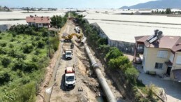 Anamur Alaköprü sulama inşaatının yüzde 92’si tamamlandı