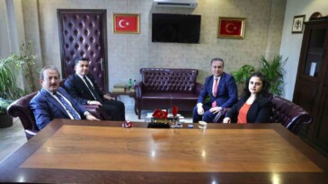Vali Pehlivan, Anamur adliyesini ziyaret etti