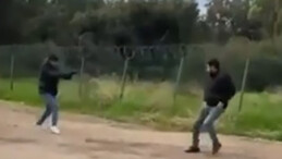 Pusu kurup cinayet anını kameraya çekmişler