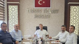 Tarsus Ticaret Borsası olağan haftalık yönetim kurulu toplantısı gerçekleşti.