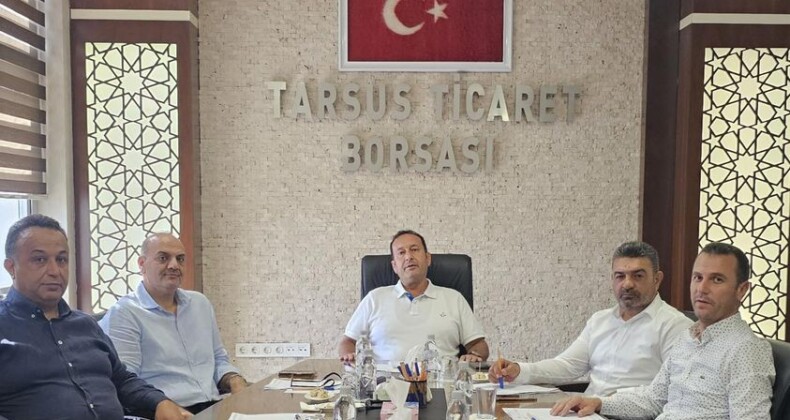 Tarsus Ticaret Borsası olağan haftalık yönetim kurulu toplantısı gerçekleşti.