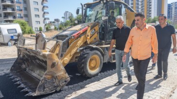 BAŞKAN TUNCER, ASFALT ÇALIŞMALARINI YERİNDE İNCELEDİ