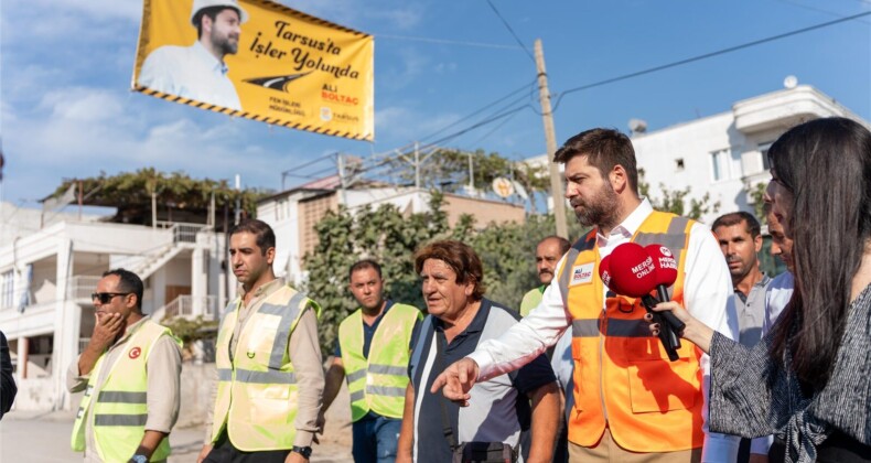 BAŞKAN BOLTAÇ, YOL ÇALIŞMALARINI YERİNDE İNCELEDİ