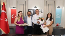 CHP İLÇE YÖNETİMİNDEN BAŞKAN TURGUT’A ZİYARET