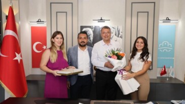CHP İLÇE YÖNETİMİNDEN BAŞKAN TURGUT’A ZİYARET