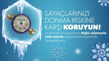 MESKİ’den Kış Uyarısı: Su Sayaçları Donma Riskine Karşı Korunmalı