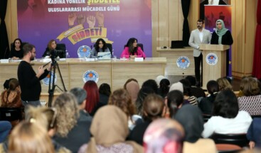 AKDENİZ BELEDİYESİ’NDEN “SÖZÜMÜZ BİTMEDİ, ŞİDDETİ DURDURACAĞIZ” PANELİ