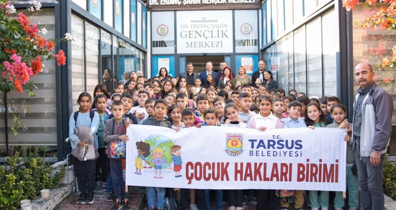 TARSUS’TA ÇOCUKLAR, HAKLARINI ÖĞRENDİ, EĞLENCELİ ANILAR BİRİKTİRDİ