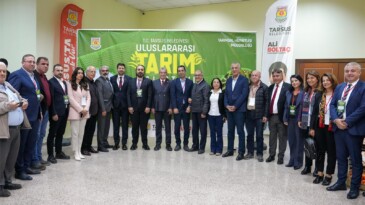 TARSUS’TA, ULUSLARARASI TARIM ÇALIŞTAYI BAŞLADI