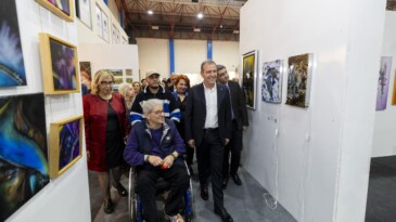 Başkan Seçer, ‘Mersin Çağdaş Sanat Fuarı’nın Açılışına Katıldı