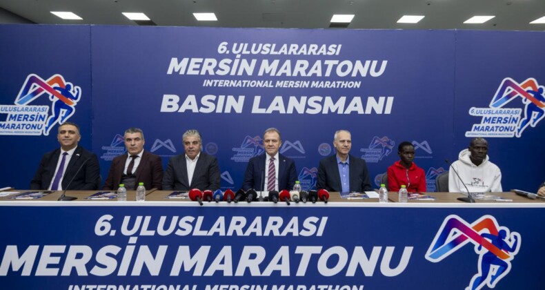 Başkan Seçer, ‘6. Uluslararası Mersin Maratonu’ Basın Lansmanını Gerçekleştirdi