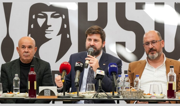 BAŞKAN BOLTAÇ BASIN MENSUPLARI İLE BİR ARAYA GELDİ