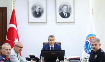 Mersin Valisi Sayın Atilla Toros başkanlığında, Güvenlik ve Asayiş Değerlendirme Toplantısı gerçekleştirildi.