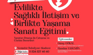Yenişehir Belediyesi Akademi Eğitim Kayıtları Başladı..!