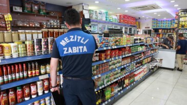 Mezitli Belediyesi Zabıta Ekipleri Denetime Devam Ediyor..