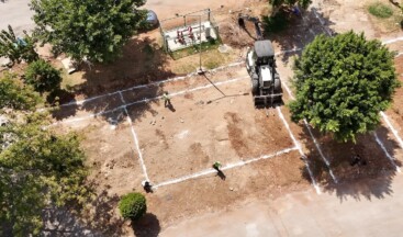 Mezitli Belediyesi Park Bahçeler Çalışmalarına Aralıksız Devam Ediyor.