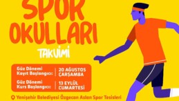 Yenişehir Belediyesi Spor Kulübü 2025 Güz Dönemi Spor Okulları başlıyor