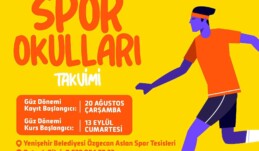 Yenişehir Belediyesi Spor Kulübü 2025 Güz Dönemi Spor Okulları başlıyor