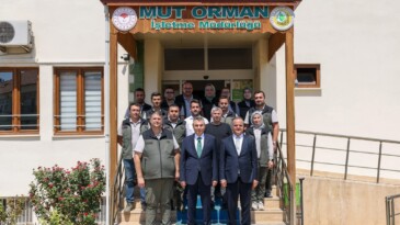 Mersin Valisi Sayın Atilla Toros, Mut Orman İşletme Müdürlüğünü ziyaret etti.