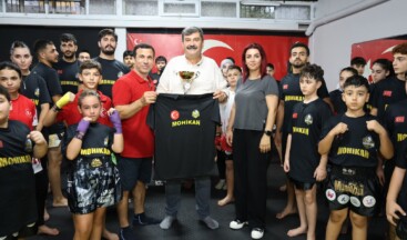 Toroslar Belediye Başkanı Yıldız’dan Mohikan Spor Kulübüne Ziyaret.