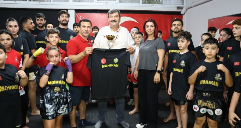 Toroslar Belediye Başkanı Yıldız’dan Mohikan Spor Kulübüne Ziyaret.