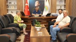 Başkan Yıldız İyi Parti Toroslar İlçe Başkanı Ve Yönetimi Makamında Ağırladı.