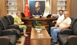Başkan Yıldız İyi Parti Toroslar İlçe Başkanı Ve Yönetimi Makamında Ağırladı.