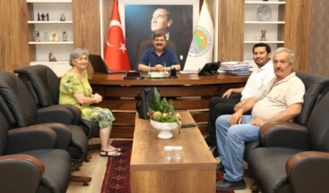 Başkan Yıldız İyi Parti Toroslar İlçe Başkanı Ve Yönetimi Makamında Ağırladı.