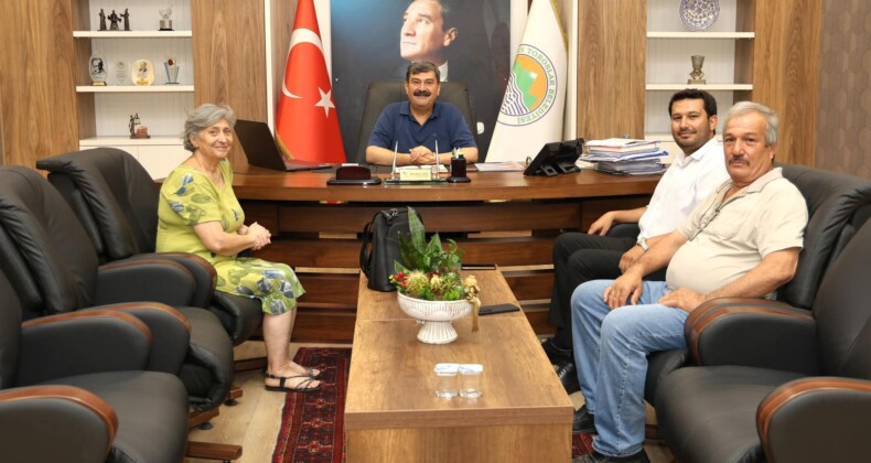 Başkan Yıldız İyi Parti Toroslar İlçe Başkanı Ve Yönetimi Makamında Ağırladı.