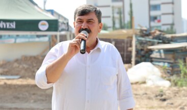 Toroslar Belediye Başkan Abdurrahman Yıldız Temeli Attı.!