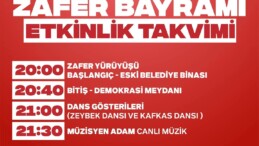 Mezitli Belediyesi 30 Ağustos Etkinliği Duyurusu.!