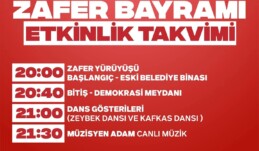 Mezitli Belediyesi 30 Ağustos Etkinliği Duyurusu.!