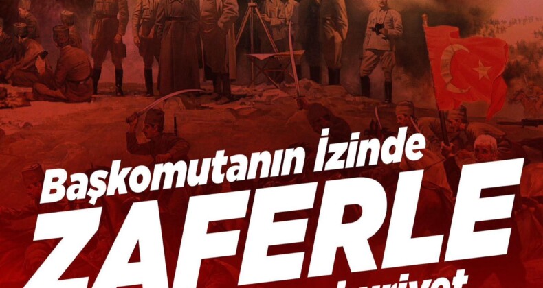 Tarsus Belediye Başkanı Ali Boltaç 30 Ağustos Mesajı