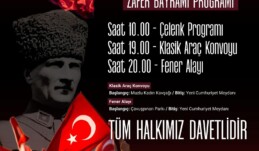 Anamur Belediye Başkanı Durmuş DENİZ 30 Ağustos Mesajı ve Etkinlik Daveti;