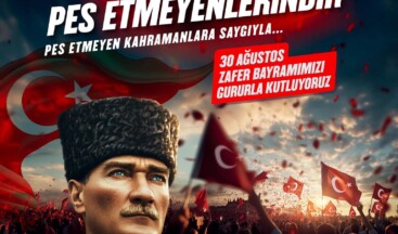 Mersin Büyükşehir Belediye Başkanı Vahap Seçer 30 Ağustos Mesajı;