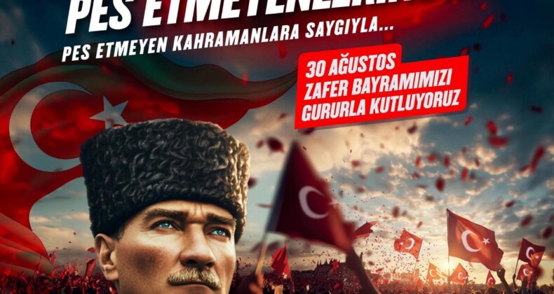 Mersin Büyükşehir Belediye Başkanı Vahap Seçer 30 Ağustos Mesajı;