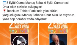 🎉 Aydıncık 2. Yaza Veda Festivali başlıyor! 