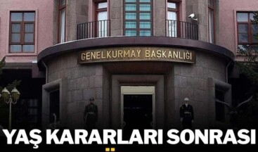 YAŞ kararları sonrası TSK’da sürpriz istifa!