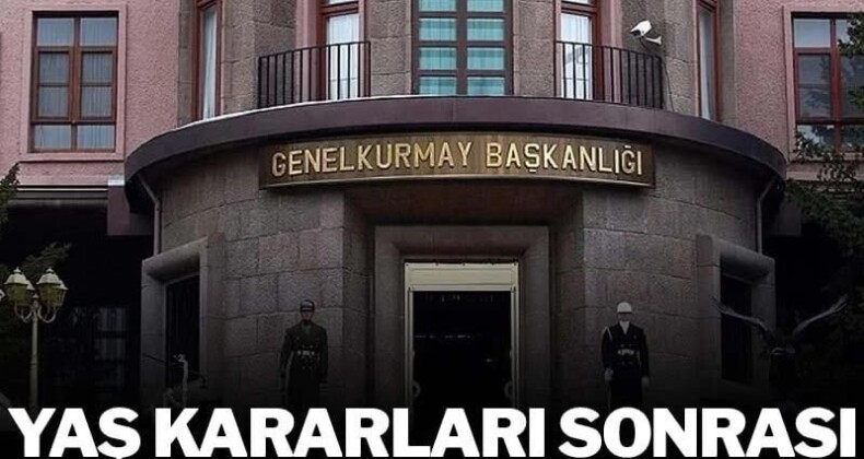 YAŞ kararları sonrası TSK’da sürpriz istifa!
