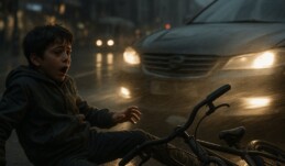 İstanbul’da 16 ve 13 yaşındaki iki kişi, bisikletini vermek istemeyen 10 yaşındaki çocuğu bıçakla tehdit edip kovalamaya başladı.  Kovalamaca sırasında araca çarpan çocuk, ardından tekme ve tokatla 16 ve 13 yaşındaki iki kişi tarafından darbedildi.  2 saldırgan tutuklandı.