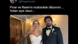 Gazeteci Nagehan Alçı, eski eşi Rasim Ozan Kütahyalı’nın nikâh fotoğrafını tebrik mesajıyla sosyal medya üzerinden paylaştı.  Ancak Alçı’nın seçtiği karede avukat Merve Uçanok’u silerek paylaşması sosyal medyada gündem oldu.