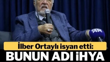 İlber Ortaylı’dan Selimiye Camii restorasyonuna tepki: Bunun adı ihya değil imhadır Mimar Sinan’ın başyapıtı Selimiye’nin ana kubbedeki hat işlerinin kazınması teklif edildi. Kubbede mavi yerine siyah kullanılması önerildi. Sanat uzmanları ve tarihçiler tepki gösterdi. İlber Ortaylı, “Aslı bozularak yapılacak ihya imha olur” dedi ve kararın iptal edilmesini istedi.