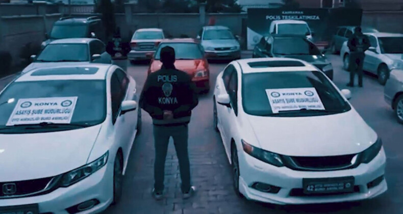 Ankara merkezli 10 ilde gerçekleştirilen “change araç” şebekelerine yönelik operasyonlarda 35 kişinin yakalandı