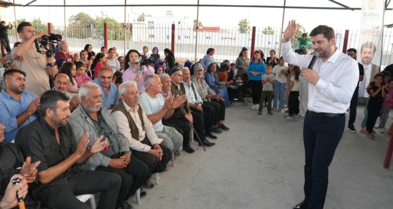 📍 Özbek Mahallesi  Bir kahvenin sıcaklığında, bir selamın samimiyetinde Tarsus’un geleceğini halkımızla birlikte konuştuk.  Her sözde güven, her bakışta umut vardı. Çünkü bizim makamımız halkın gönlü, yönümüz Tarsus’un geleceği. 🤍  #AliBoltaç #TarsusBelediyesi #TarsustaGelecekVar