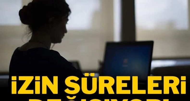 Milyonlarca kişiyi ilgilendiriyor: İzin süreleri değişiyor Doğum oranların düşmesinin ardından hükümet yeni hazırlıklara başladı. Milyonlarca kişiyi ilgilendiren düzenlemeyle işçi ve memura anneler arasındaki hak farklarına düzenleme gelecek, izin süreleri değişecek.