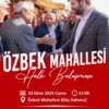 Tarsus’un geleceğini birlikte konuşuyoruz🤝  Özbek Mahallesi Halk Buluşması  🗓️ 24 Ekim 2025 Cuma ⏰ 11.00 📍 Özbek Mahallesi (Köy Kahvesi)  Tüm halkımız davetlidir.  #AliBoltaç #TarsusBelediyesi #TarsustaGelecekVar #HalkBuluşması