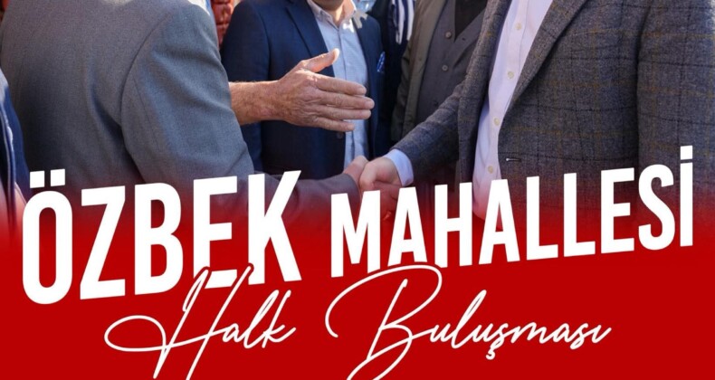 Tarsus’un geleceğini birlikte konuşuyoruz🤝  Özbek Mahallesi Halk Buluşması  🗓️ 24 Ekim 2025 Cuma ⏰ 11.00 📍 Özbek Mahallesi (Köy Kahvesi)  Tüm halkımız davetlidir.  #AliBoltaç #TarsusBelediyesi #TarsustaGelecekVar #HalkBuluşması