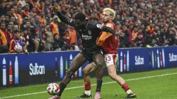 Galatasaray, Beşiktaş ile 1-1 berabere kaldı