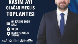 Kasım Ayı Olağan Meclis Toplantısı  📅 04 Kasım 2025 Salı ⏰ 10:00 📍 Belediye Meclis Salonu  #AliBoltaç #TarsusBelediyesi #TarsustaGelecekVar
